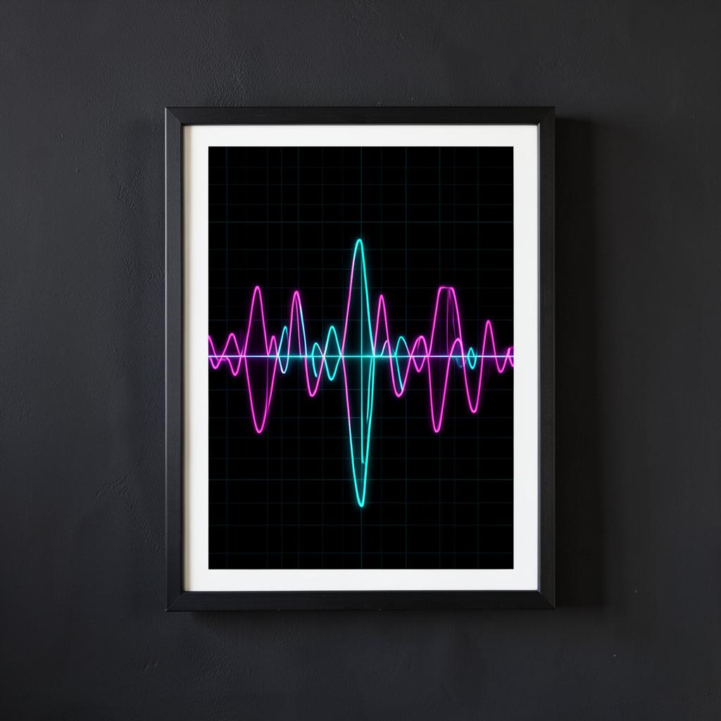 Scope Trace Poster — front view